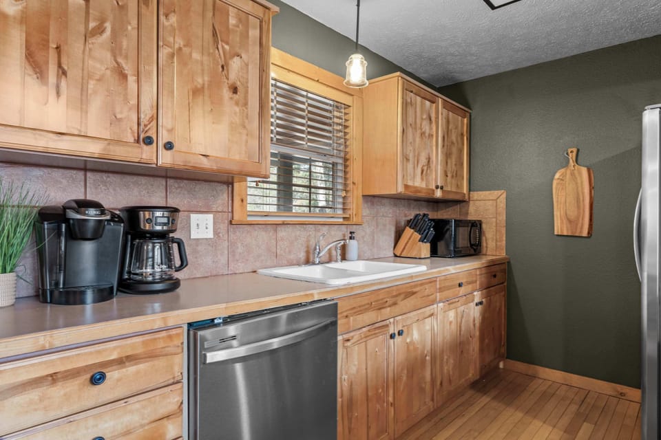 We provide a coffee maker and a Keurig - make sure to bring your favorite coffee to enjoy on vacation!