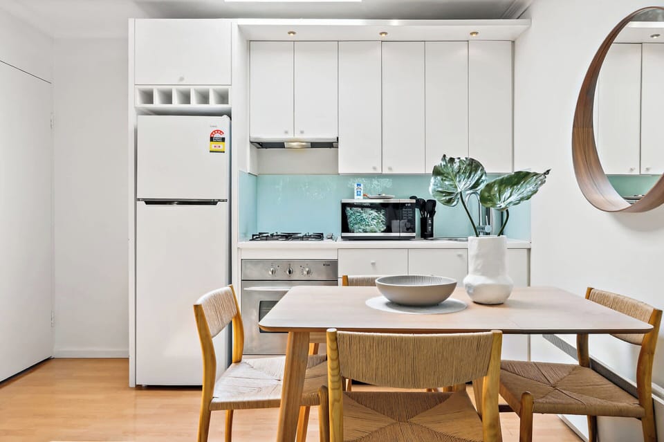 Apartment | Private kitchen | Cleaning supplies