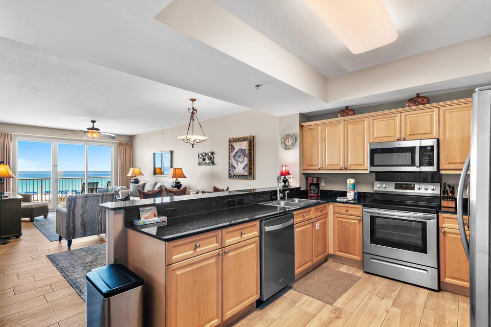 Condo, Multiple Beds (Summer Place #303) | Private kitchen | Oven, toaster