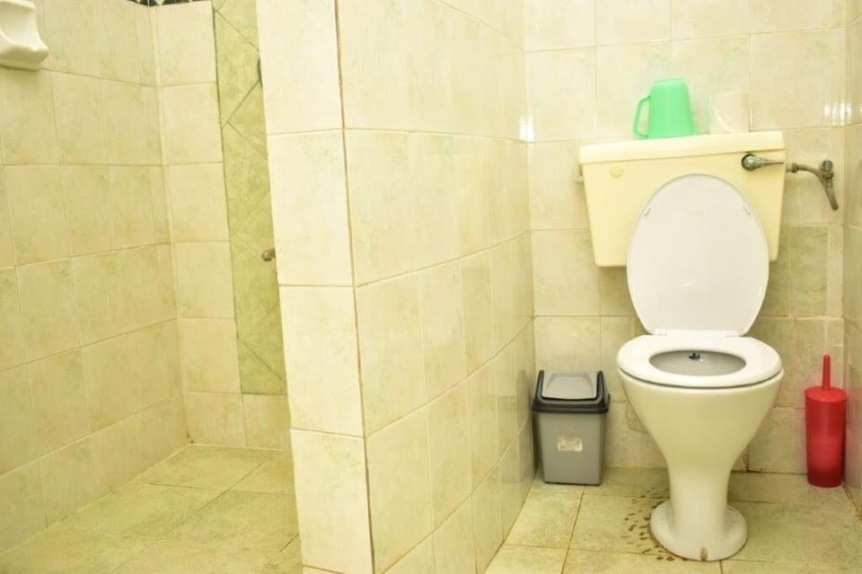 Deluxe Double Room | Bathroom | Shower, slippers, towels, soap