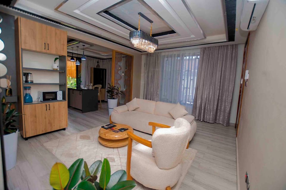 Executive Apartment, 1 Bedroom, Garden View | Living area | TV
