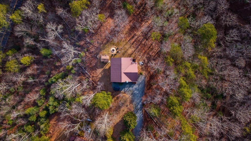 Birdseye view - very private