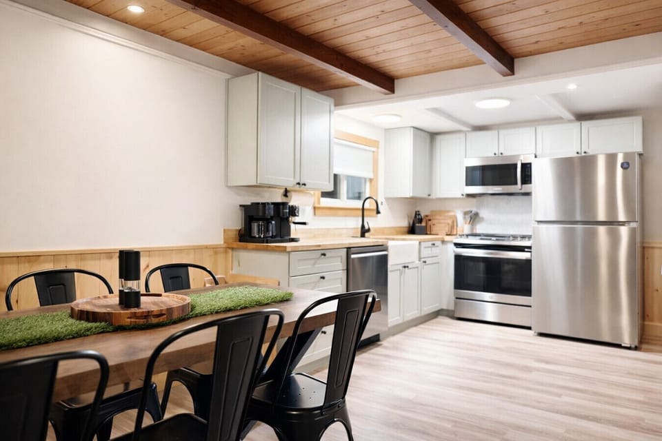 From quick snacks to long dinners, this is where the family reconnects.