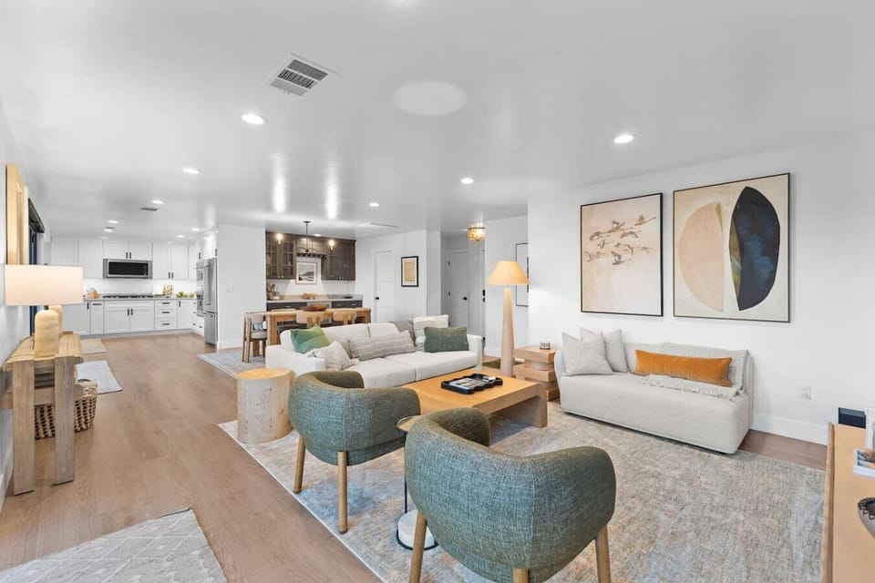 Experience modern comfort in this spacious and beautifully designed open-plan living area, ideal for entertaining and relaxation.