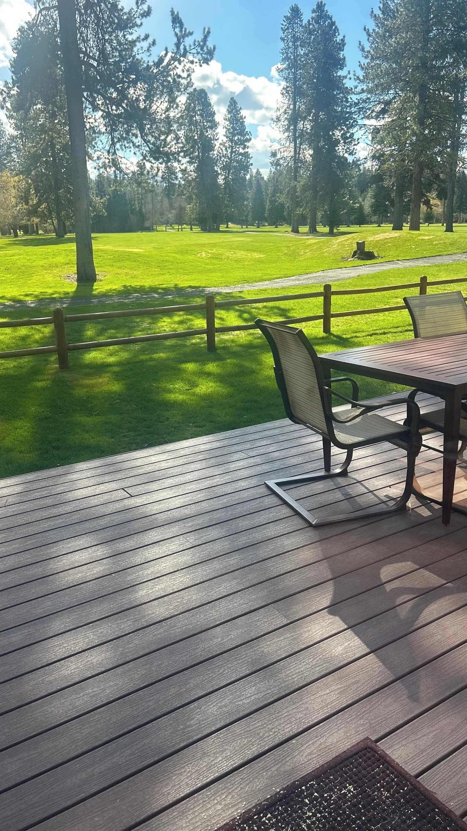 Outdoor dining