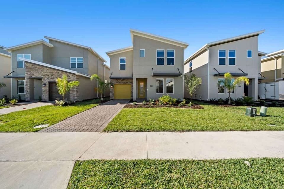 Welcome to your home away from home, modern architecture nestled in a pristine, sunshine-filled neighborhood.