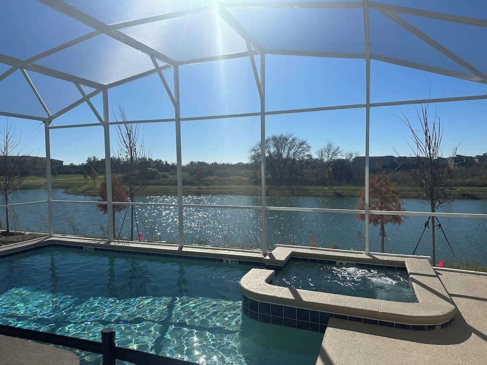 Your very own private tropical retreat. Let the sun's warmth and the water's cool embrace wash all your worries away.