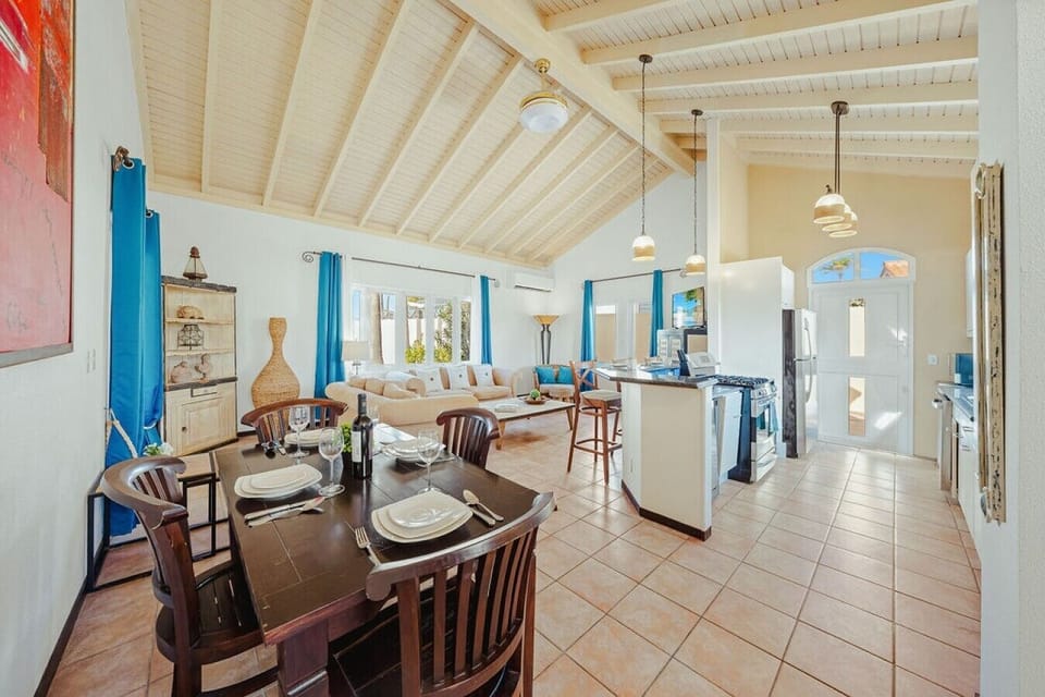 Set the table for unforgettable moments in this touch of organic warmth to a pristine dining space.