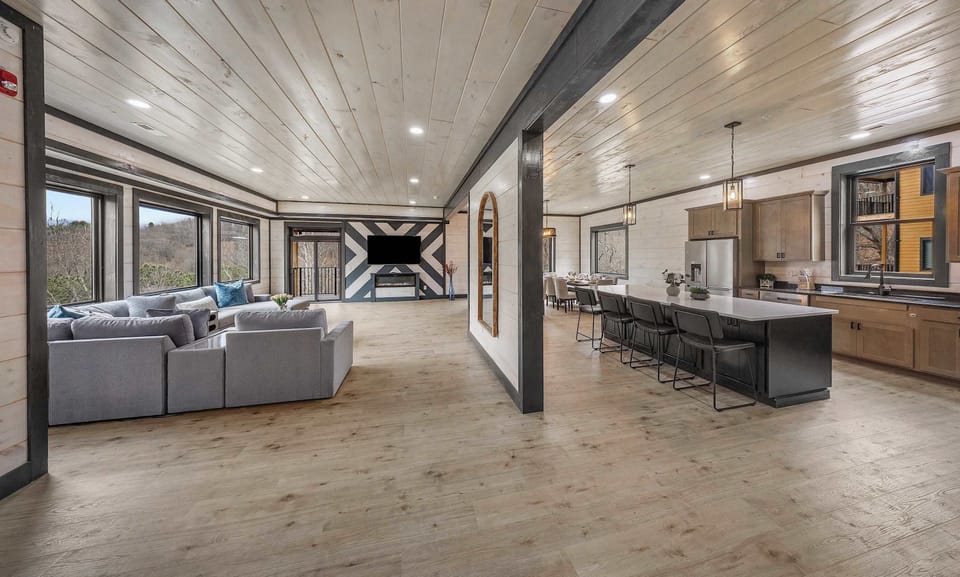 Cook, eat, and relax all in one space.