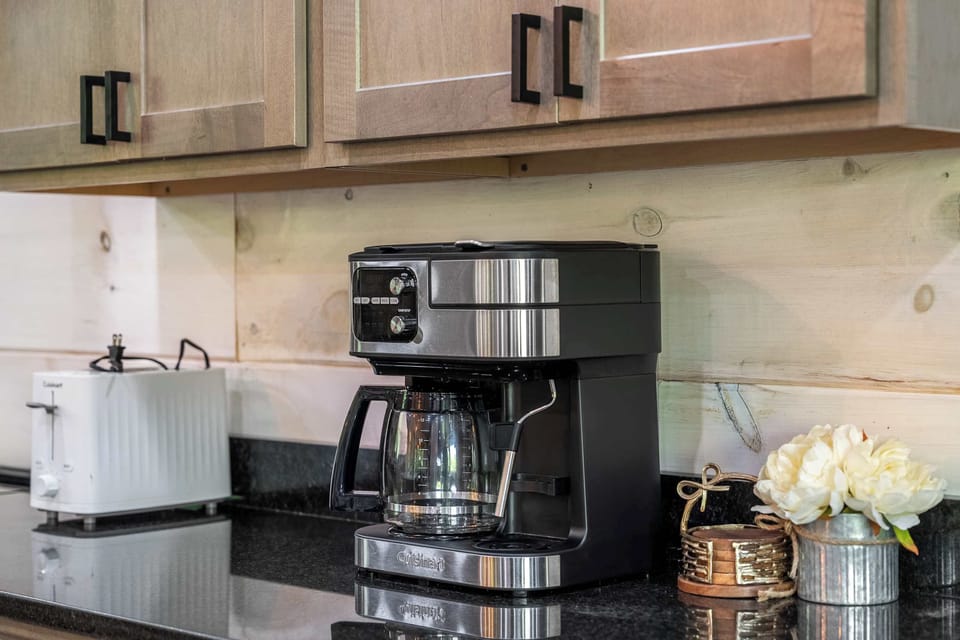 Start your morning with a fresh cup of coffee.
