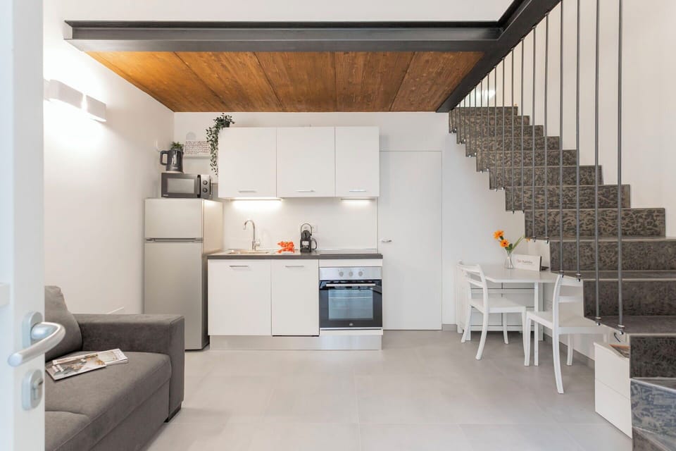 Kitchen, Living Room