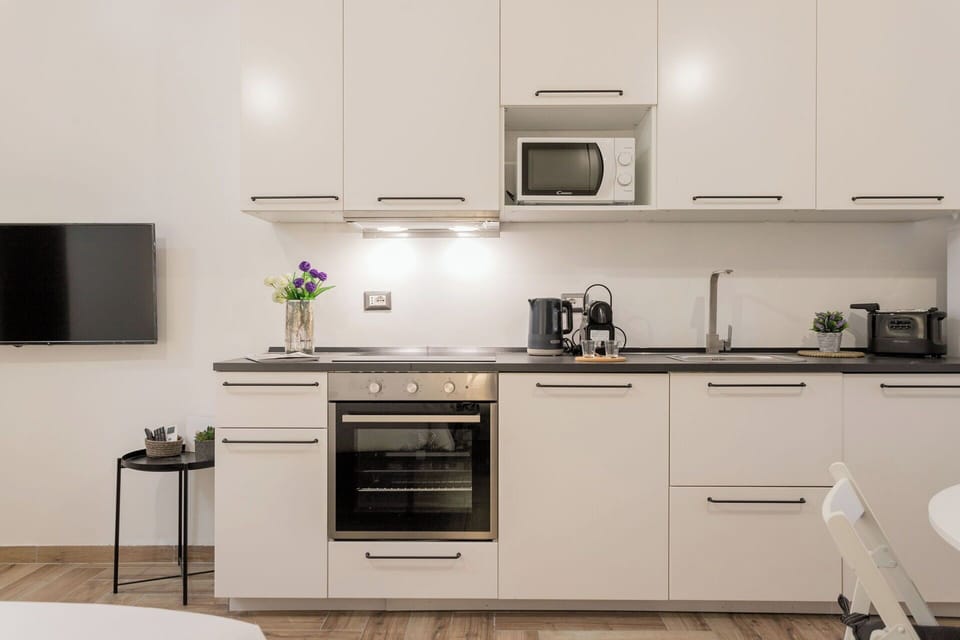 Kitchen, Living Room