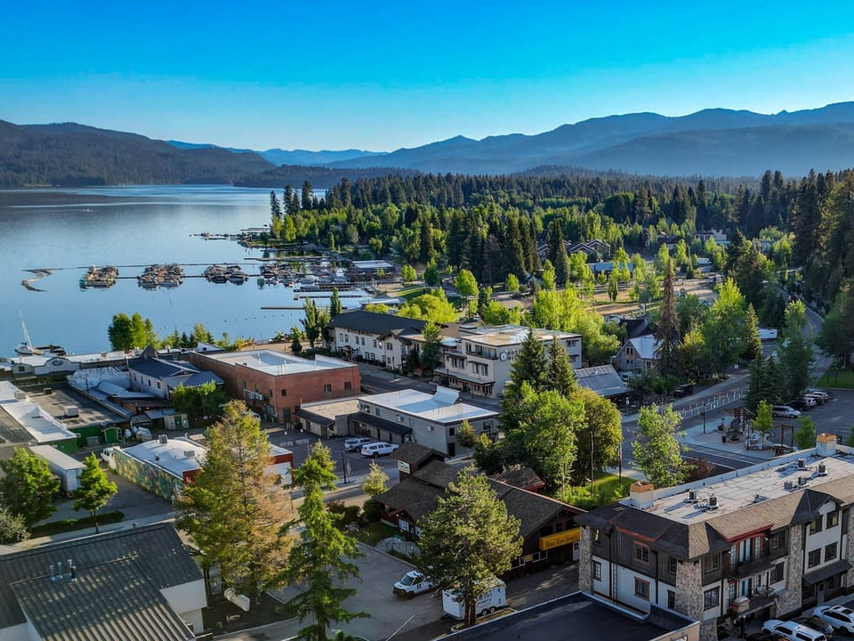 Downtown McCall and Payette Lake