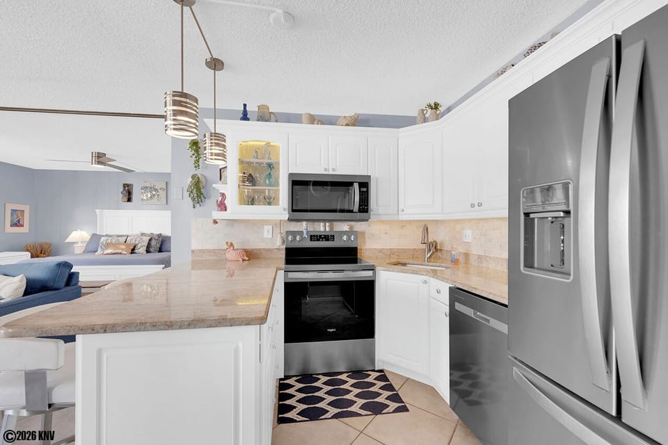 Kitchen at Estero Beach & Tennis Club 308A