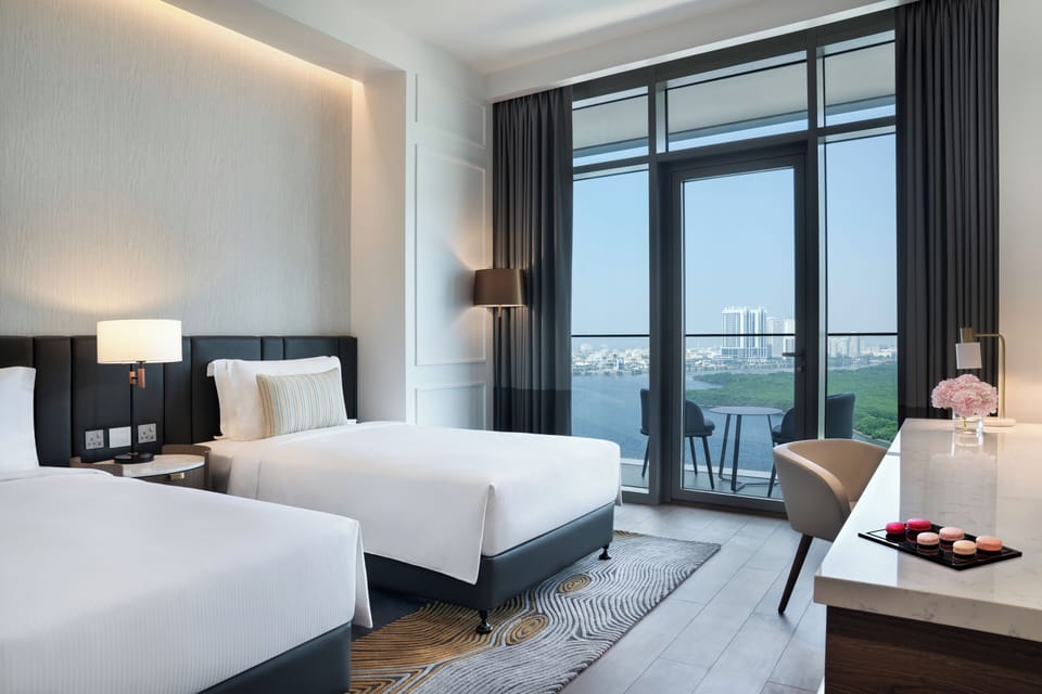 Room, 2 Twin Beds, Terrace, Sea View | Premium bedding, down comforters, memory foam beds, minibar