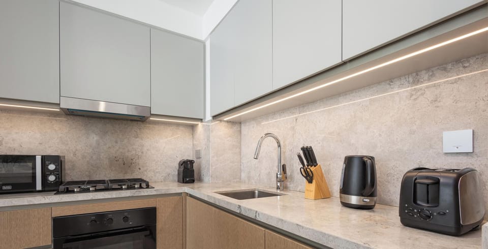 Apartment, Balcony, Partial Ocean View | Private kitchen