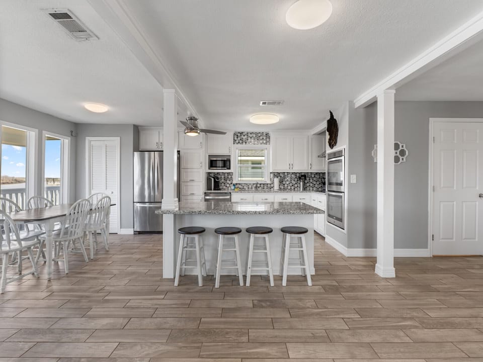 Main kitchen area