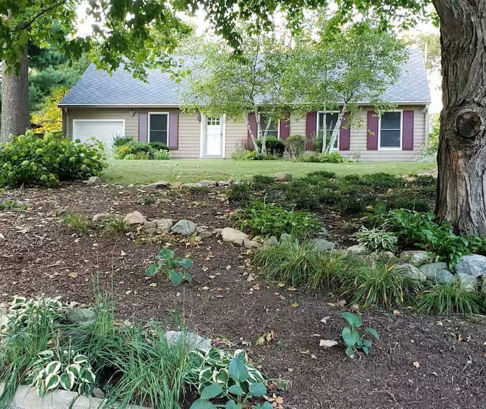 Front of the house from Elmwood Drive