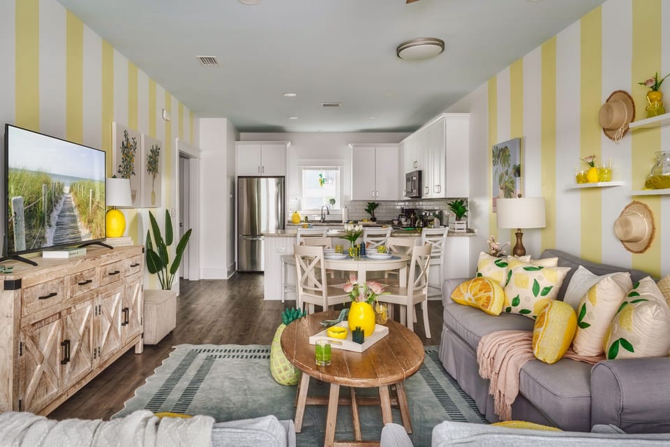 Experience the perfect flow between the breakfast nook and the spacious living area, all tied together by soaring ceilings and high-end finishes. It’s bright, bold, and move-in ready.