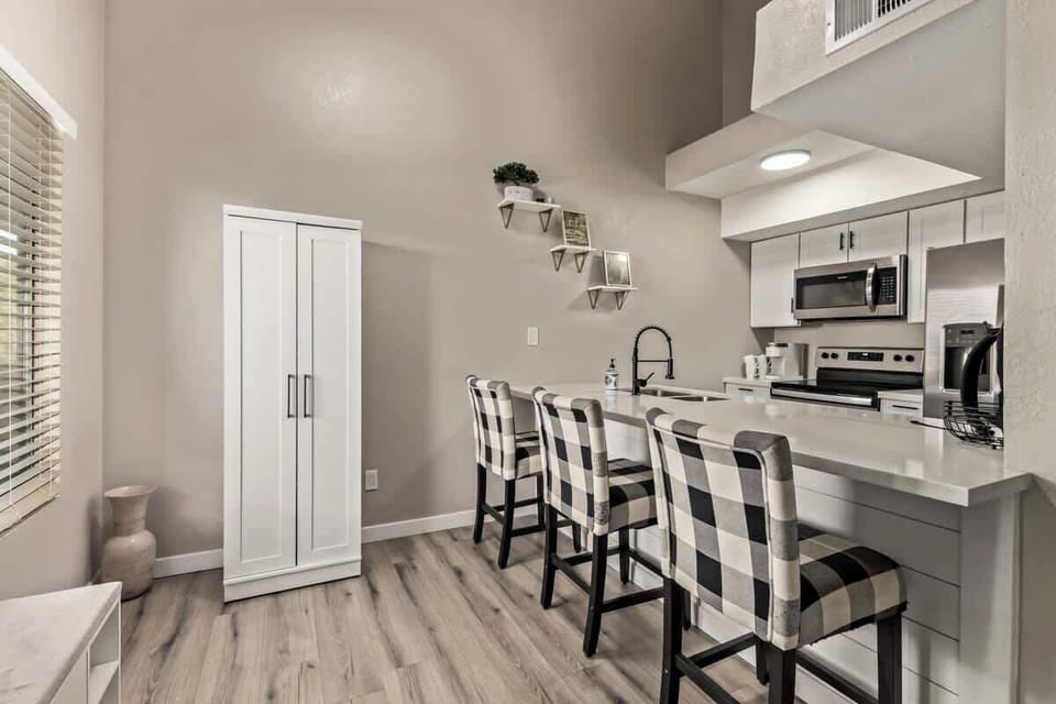 Dining area perfect for enjoying meals together or getting some work done in comfort.