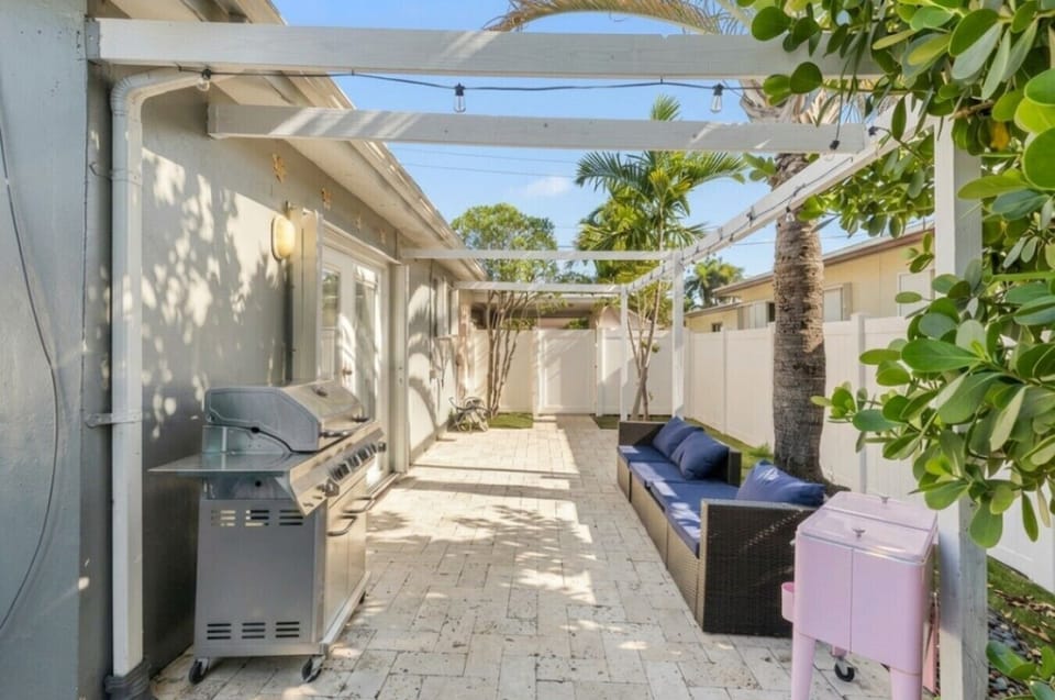 Private patio • Outdoor seating • Relaxing garden view