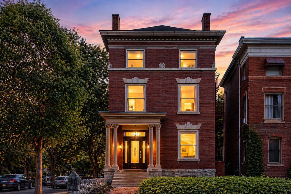 Front of the house
