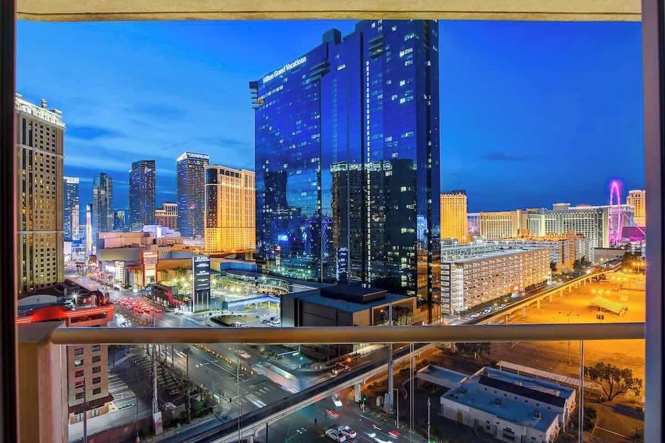 View from private, open balcony