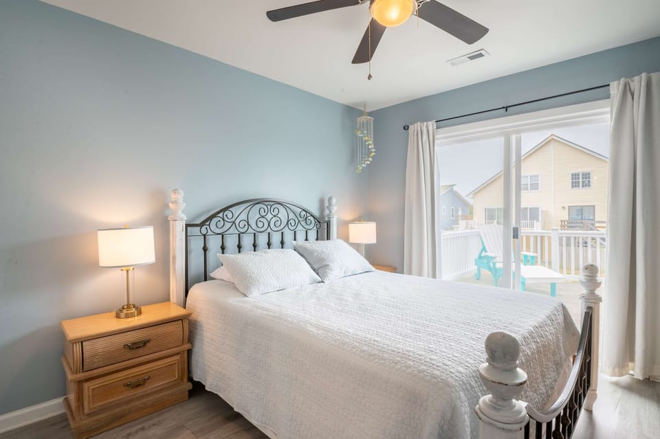 Primary Bedroom Suite with wall-mounted Smart TV