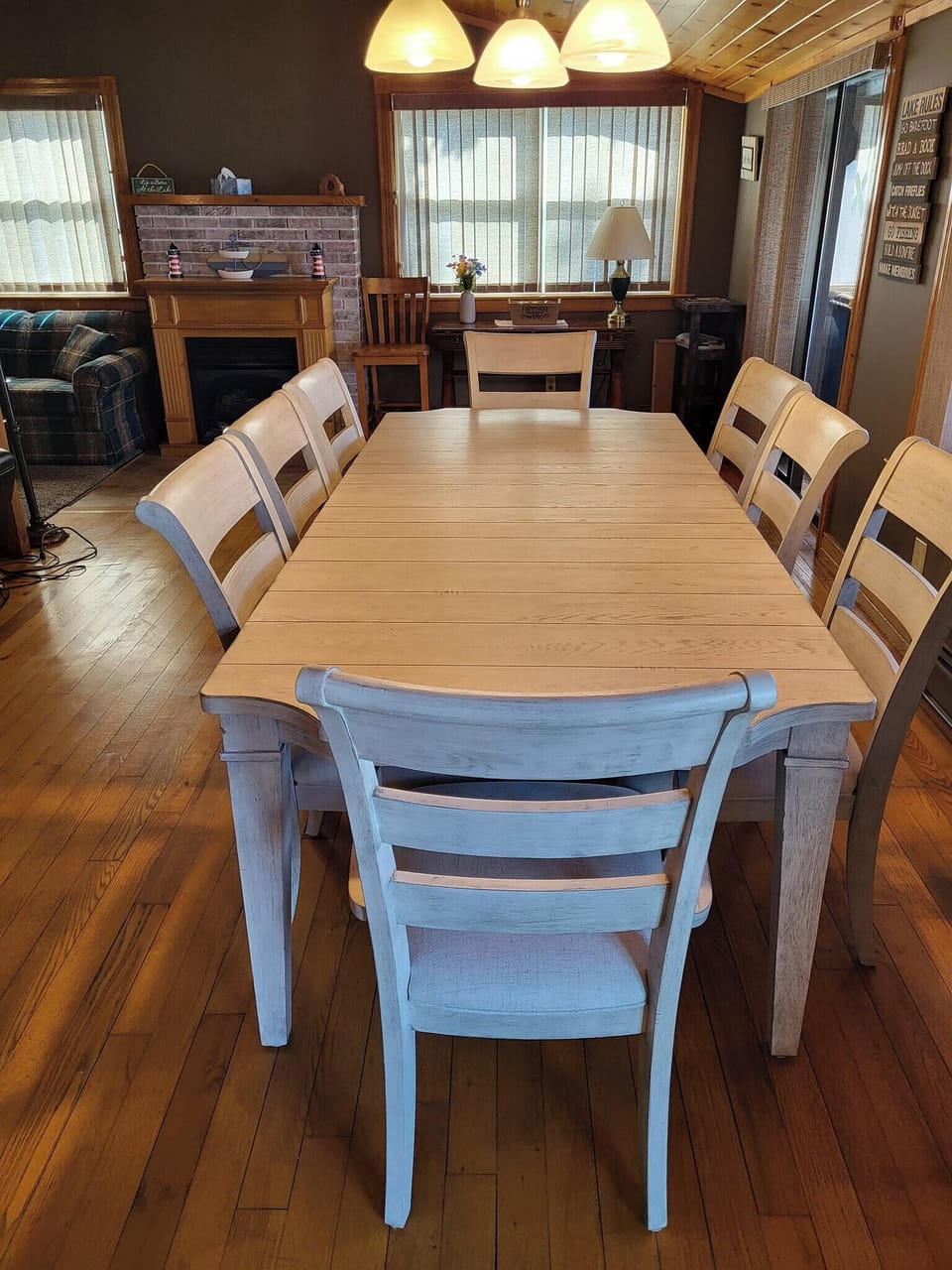 Dining Room table seats 8