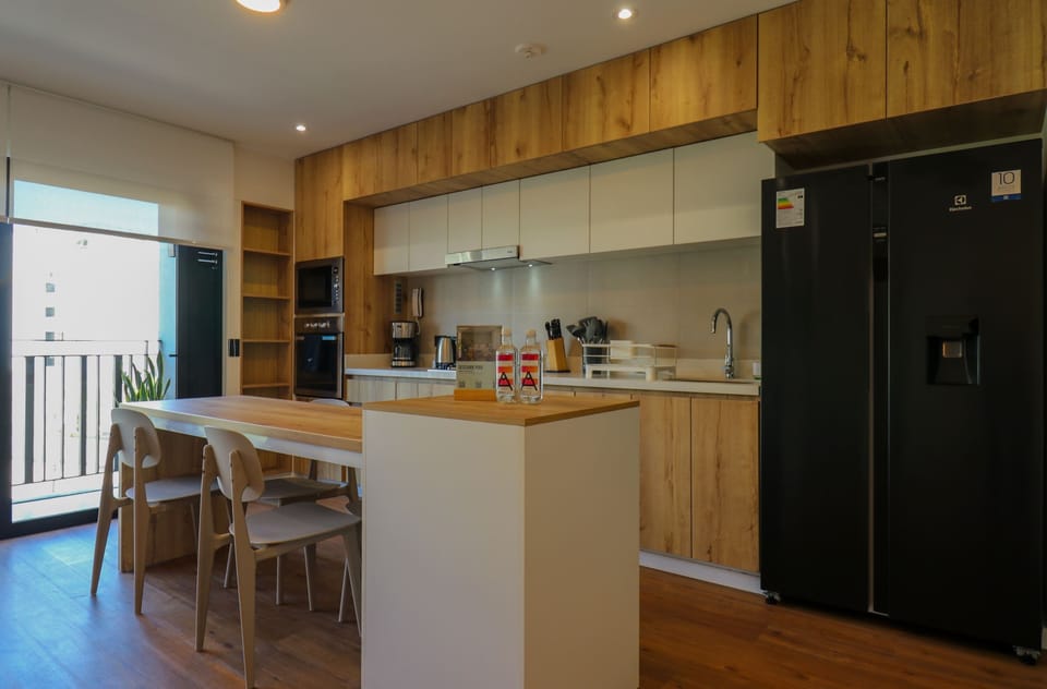 Comfortable and fully equipped kitchen