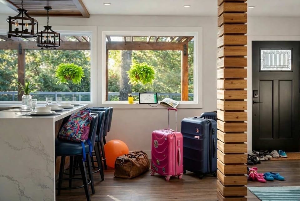 Drop your bags and let the vacation begin!
