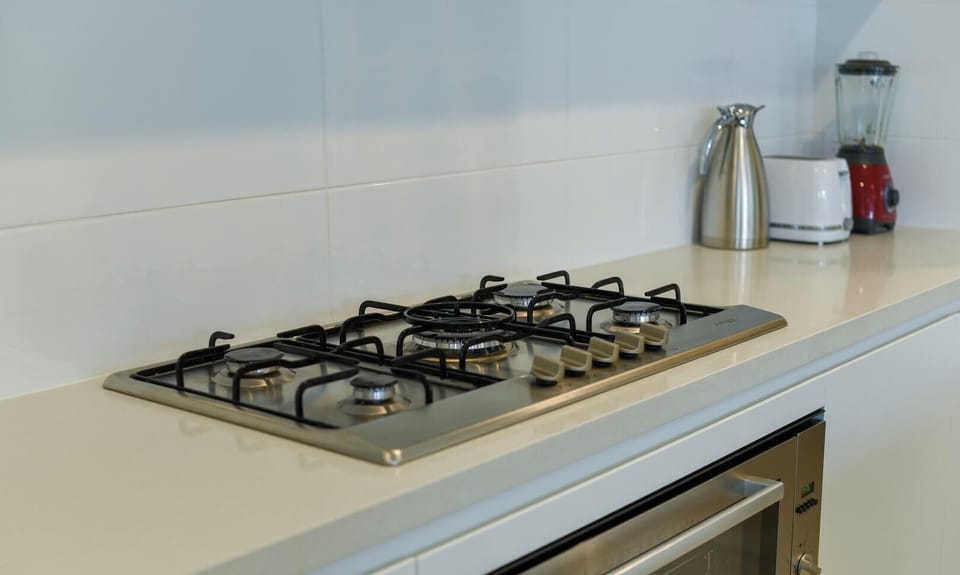 Clean and functional kitchen area