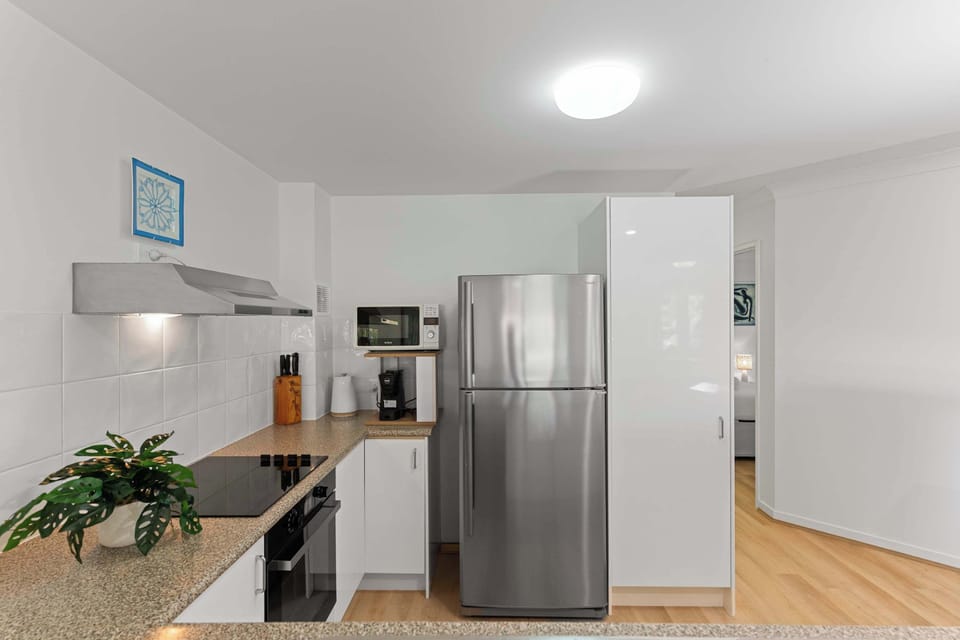 Modern kitchen with practical layout