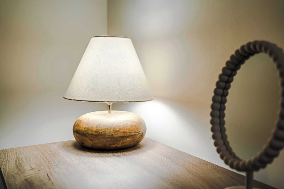 Bedroom 2 features a double bed, perfect for a couple. Enjoy TV from the bed, and unpack with our hanging rail and chest of drawers.