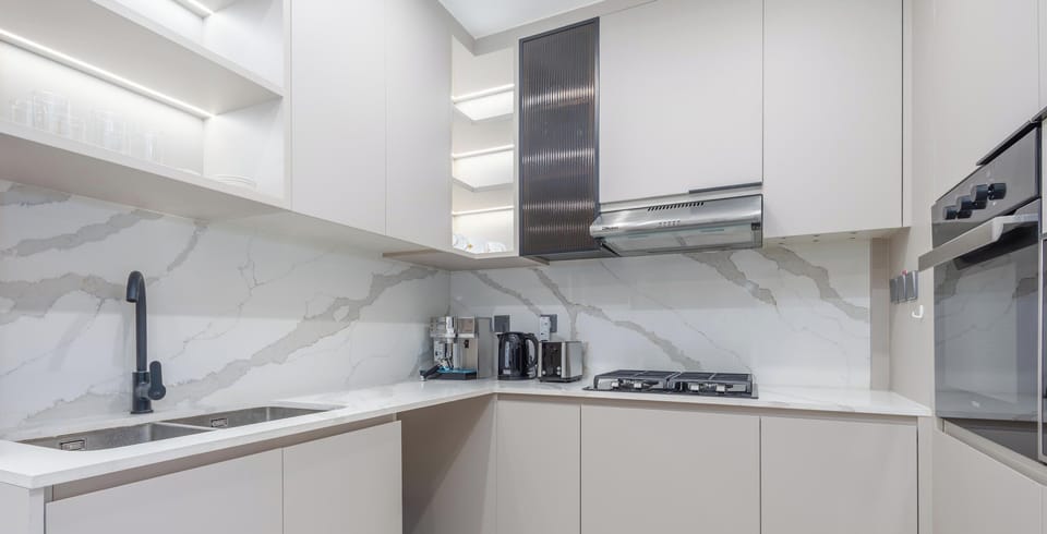 Apartment, Balcony | Private kitchen