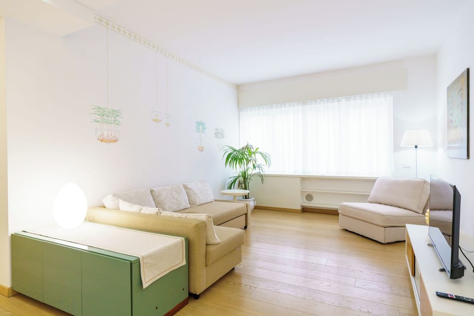 Apartment, 2 Bedrooms | Living area | Flat-screen TV