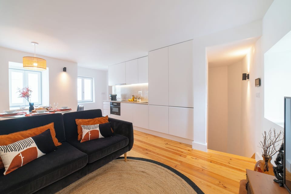 Deluxe Apartment, 2 Bedrooms (São Bento Duplex 3) | Living area