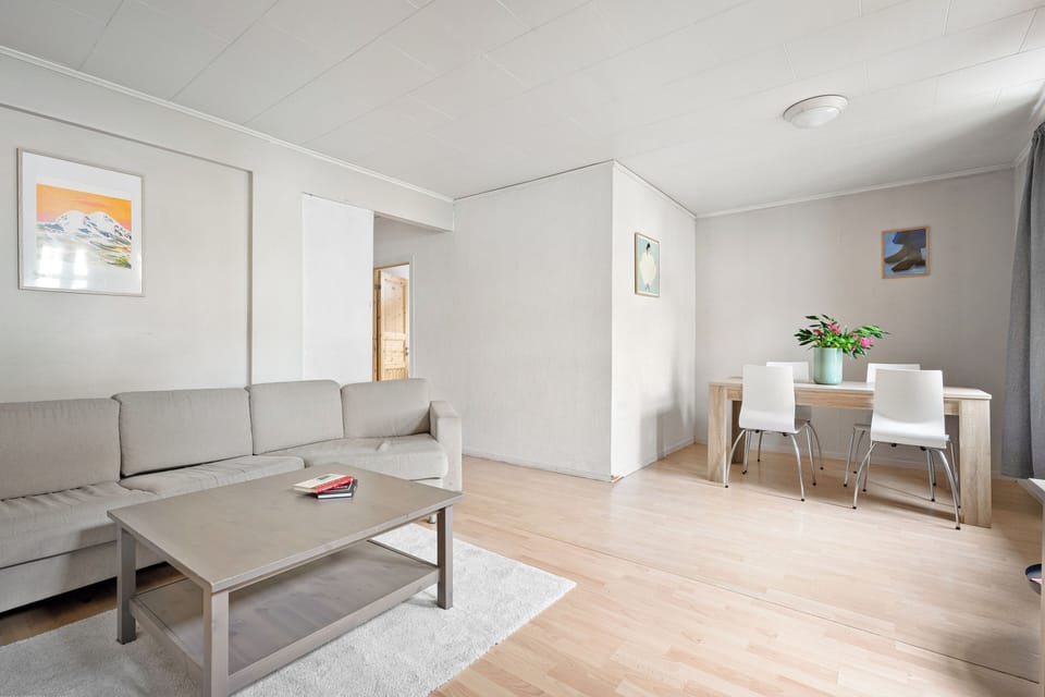 House, City View | Living area | Flat-screen TV