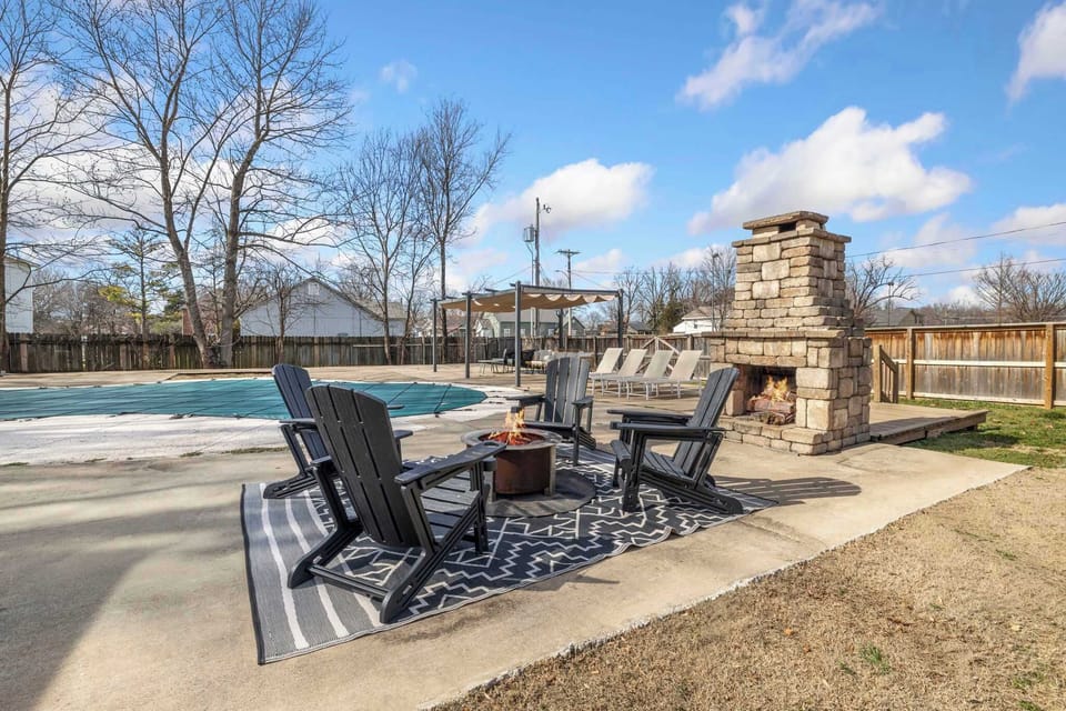  At home, kick back by the pool and relax!
