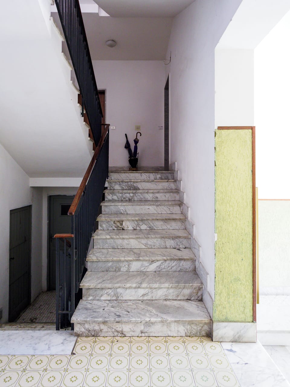 Interior entrance
