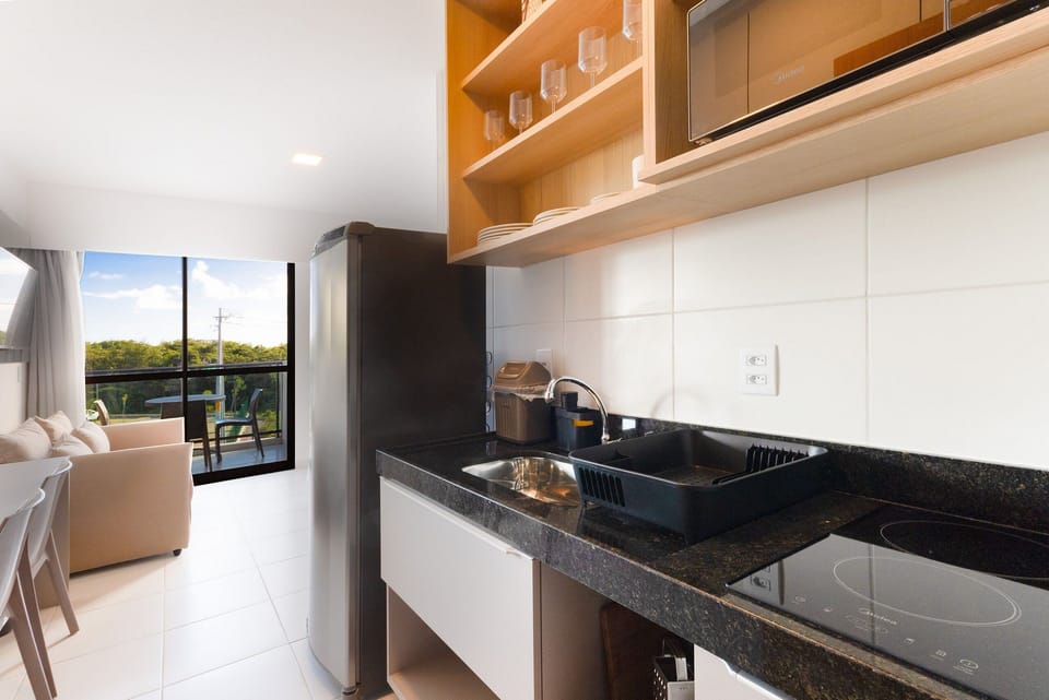 Basic Apartment | Private kitchen | Cookware/dishes/utensils