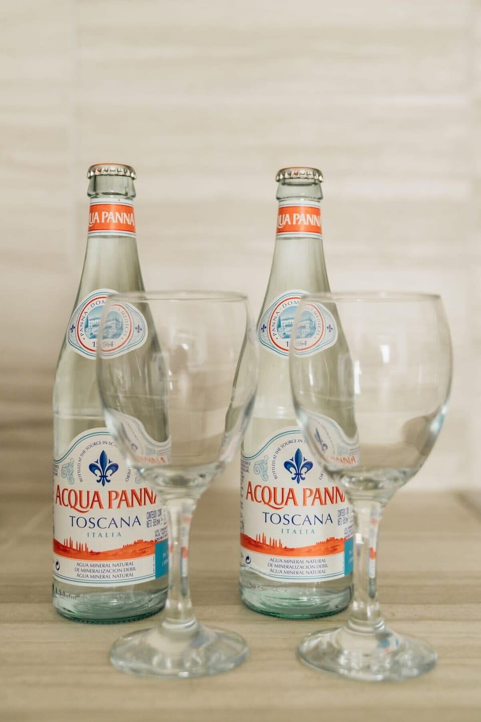 Complimentary drinks upon arrival