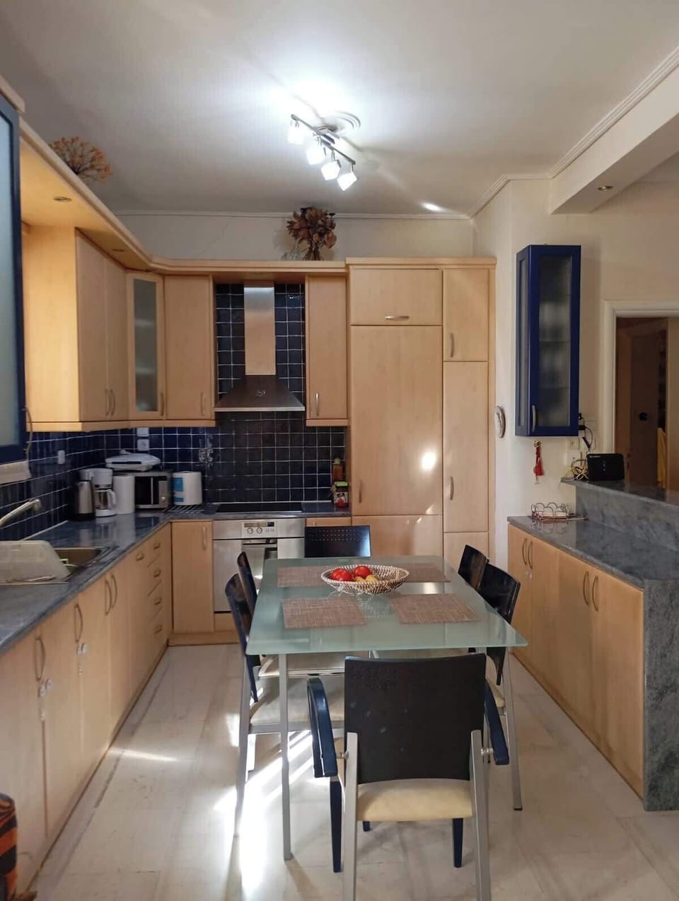 Fully Equipped Kitchen with Coffee Maker & Appliances