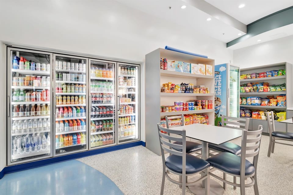 On-site convenience store