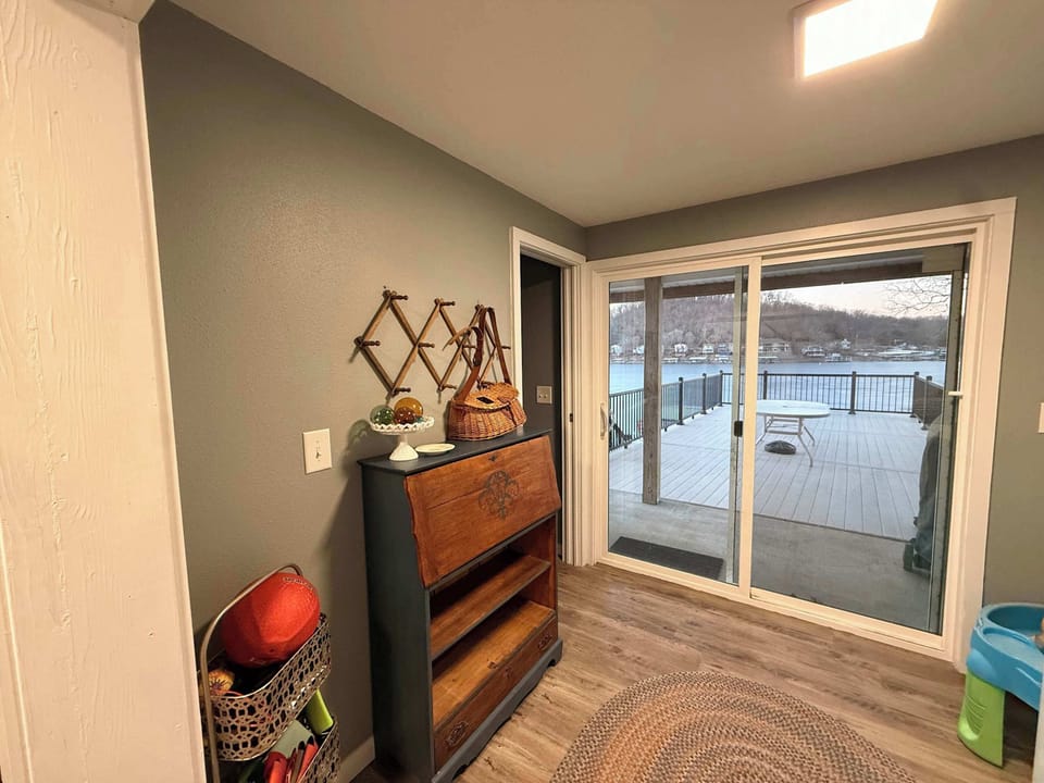 Private laundry is available for your stay, located on the lower floor​