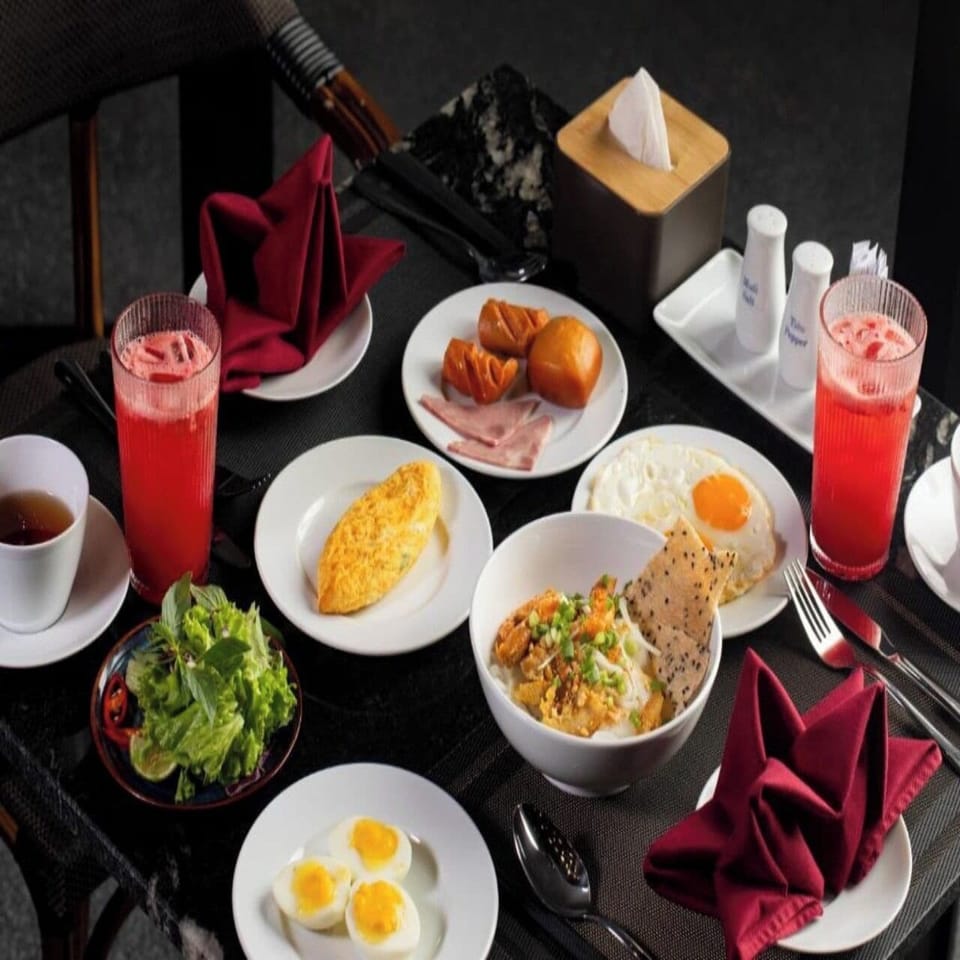 Daily self-serve breakfast for a fee