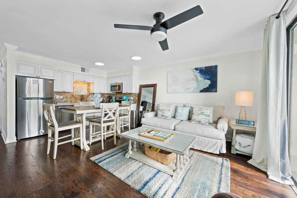 Condo, 1 King Bed with Sofa bed (Seaside Beach & Racquet 3205) | Living area