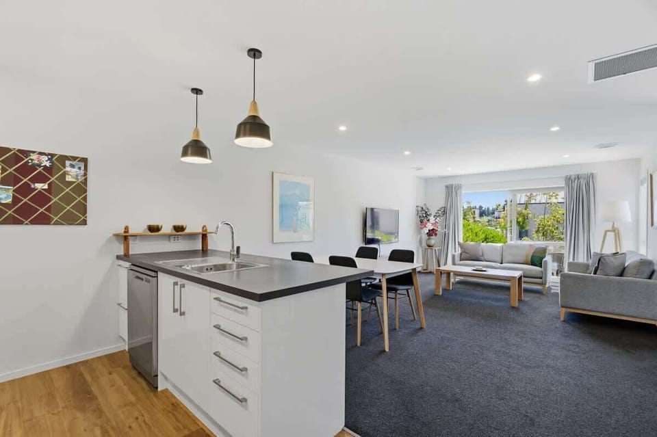 Kitchen, Dining & Living 