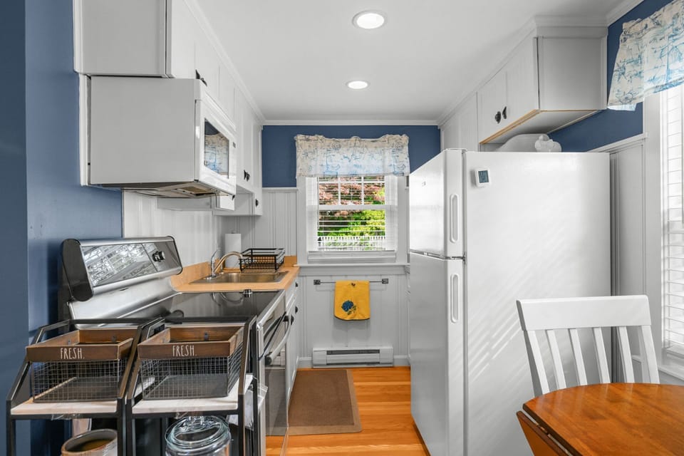 View of the kitchen