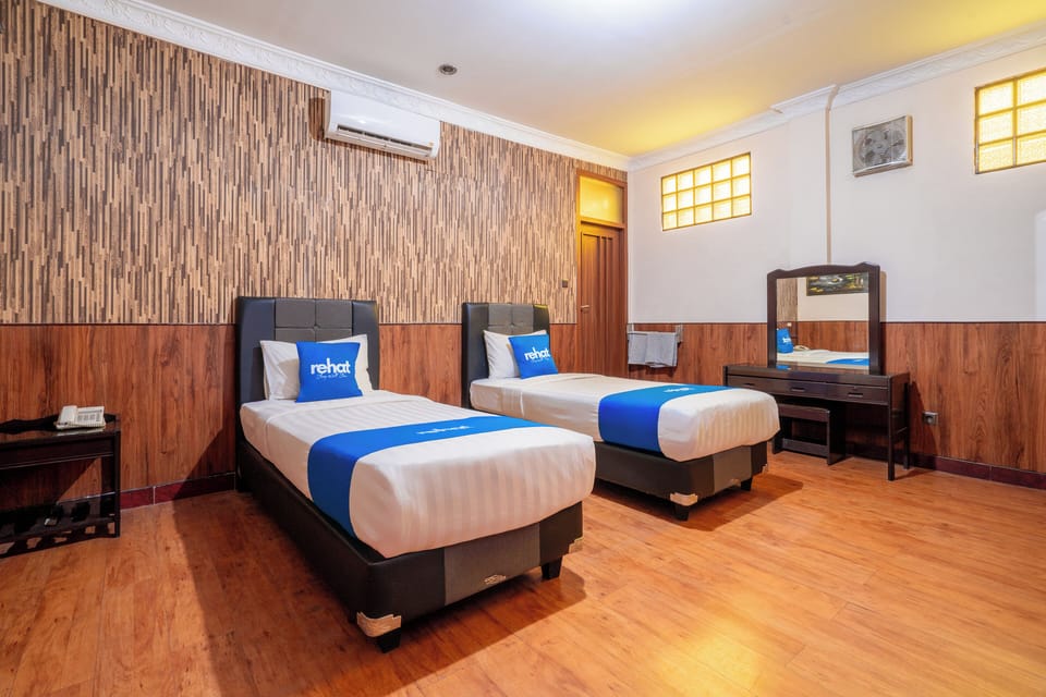 Deluxe Twin Room | Egyptian cotton sheets, premium bedding, desk, free WiFi
